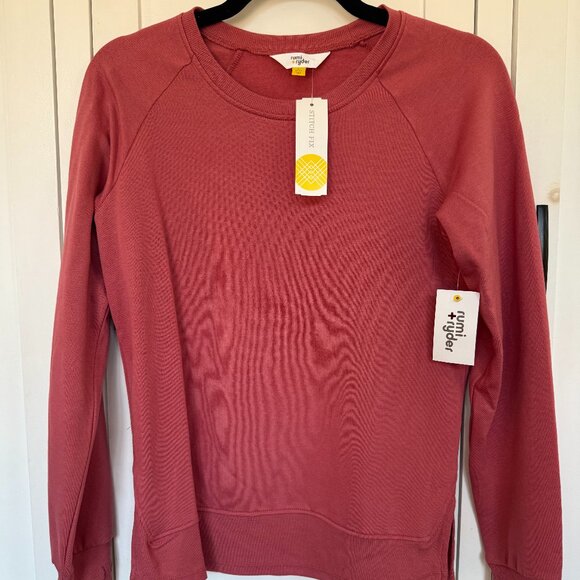 Rumi + Ryder Stitch Fix Soft Mauve Pullover L (12-14) - Picture 1 of 8